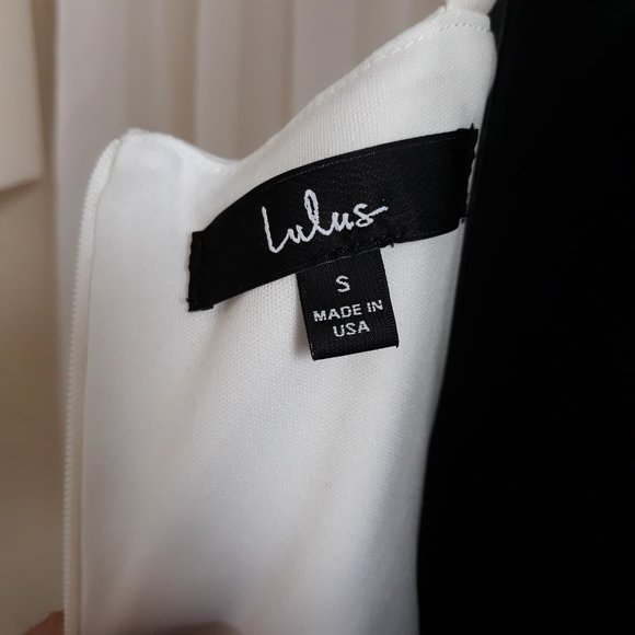 WOMEN'S CUFF DRESS IN IVORY COLOR / SIZE SMALL / LULU'S BRAND - Picture 10 of 11